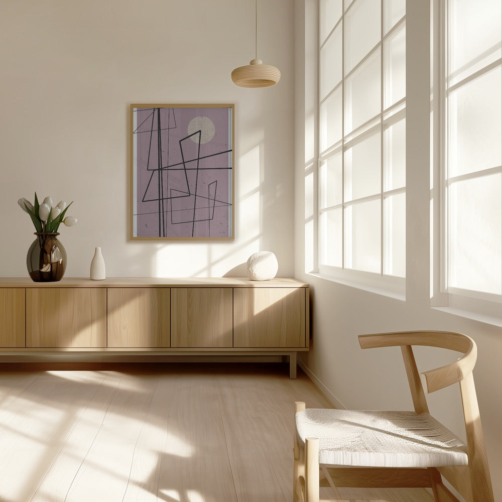 Angular Lines no 13 Poster